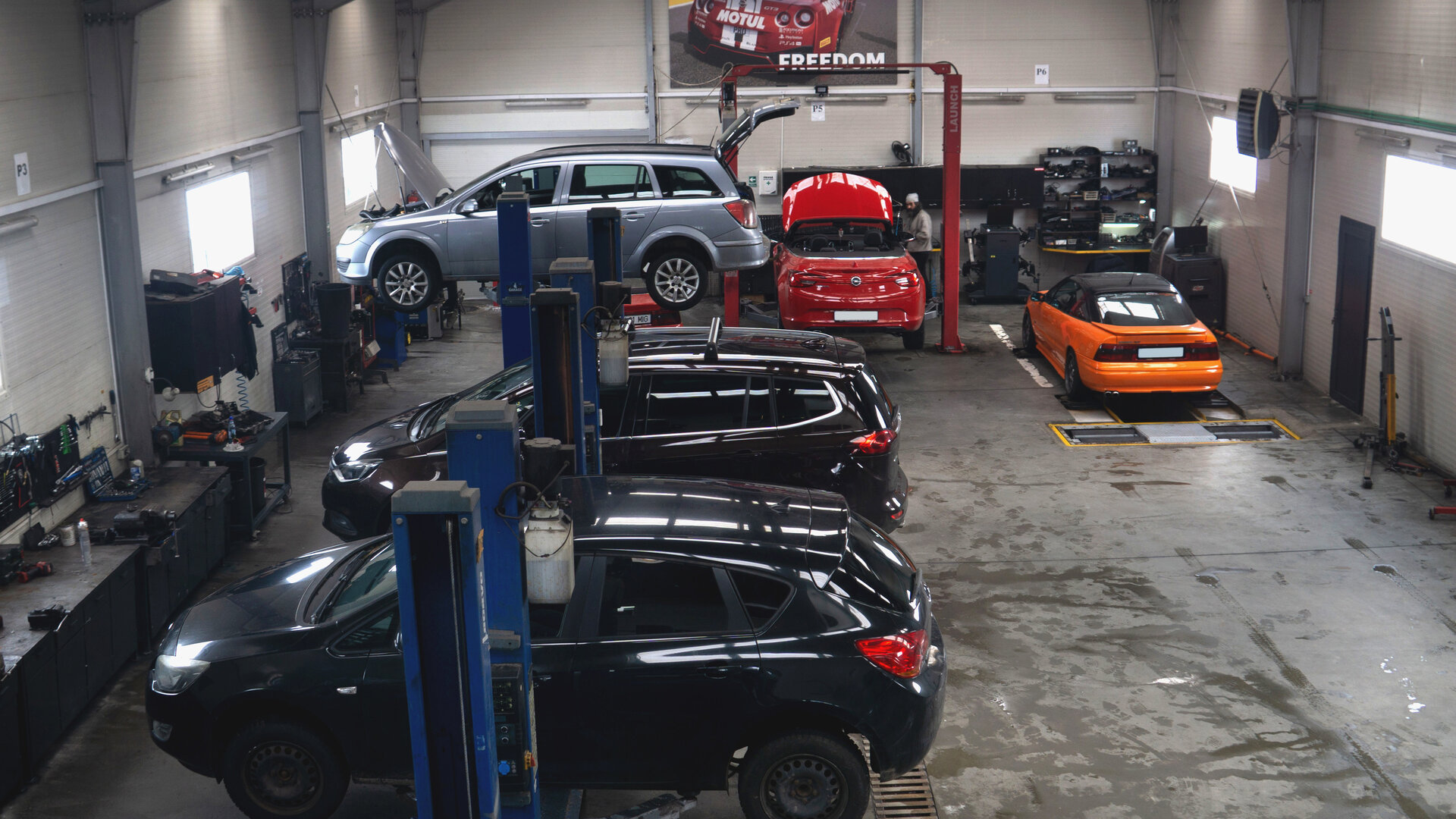 Service Adam Cluj - Workshop specializat Opel în Cluj-Napoca, vedere de ansamblu